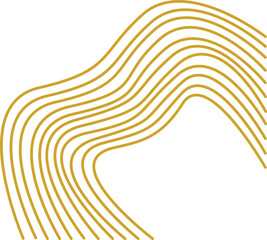 Dynamic Abstract Wavy Line Pattern Illustration