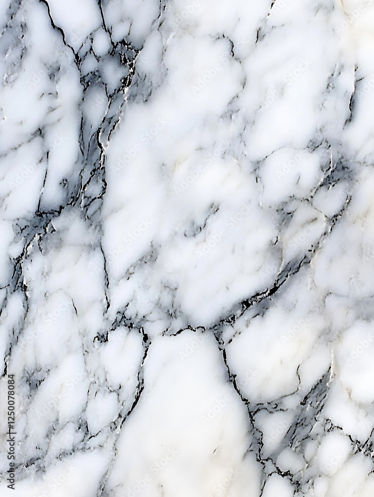 Poster elegant marble texture with white and gray veins perfect for design background : generative ai