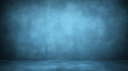Blue grunge wall background