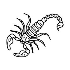 scorpion vector illustration