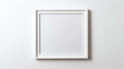 Simple square frame with a clean white background, perfect for design layouts with ample copy space.