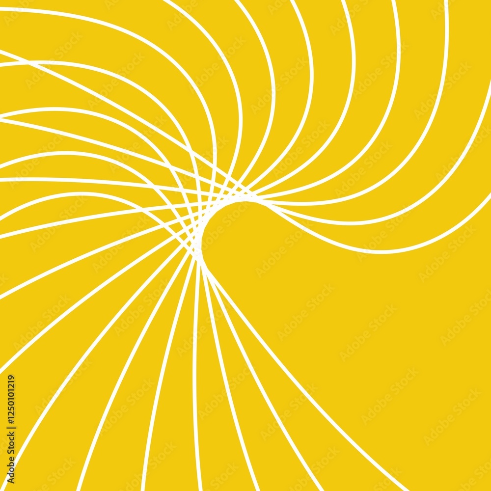 Aufkleber abstract background with spiral lines and dots