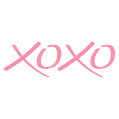 Xoxo Cute Brush Hand Drawn