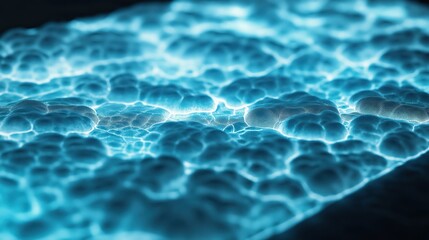 Abstract Glowing Blue Textured Landscape keywords abstract,blue,glowing,texture,landscape,surface,di