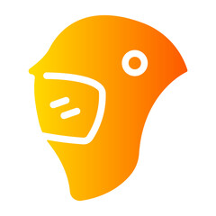 welding mask Gradient icon