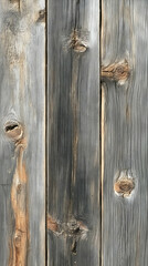 Vertical Aged Gray Wooden Planks