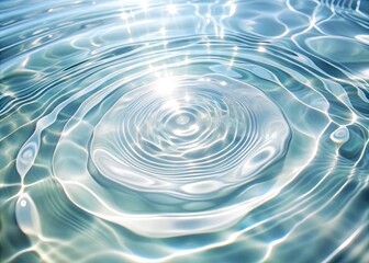 Shimmering whitewater, sun-drenched texture; a summery abstract background.