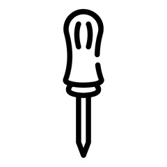 screwdriver Line Icon