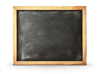 Blank Rustic Wooden Framed Chalkboard.