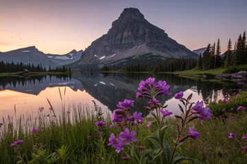 Boysenberry Sunset: Nature's Jewel, Dramatic Dusk Photography