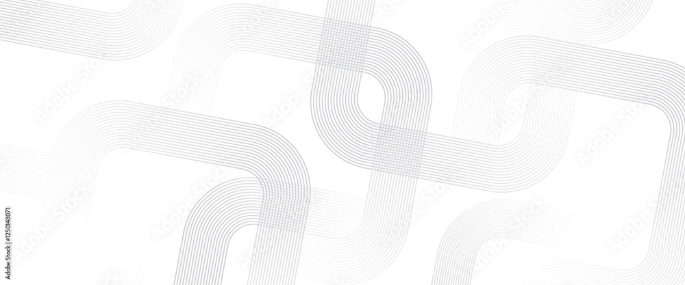 Aufkleber modern abstract gradient with white square lines geometric stripe line art design