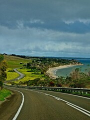 road to the sea