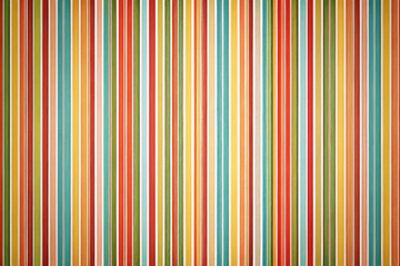 Obraz premium Colorful striped background, retro design, vertical lines, texture, website template