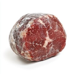 Fototapeta premium Frozen Beef Steak, Close-up Studio Shot.