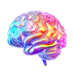 illustration of 3D brain on Transparent PNG
