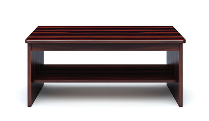 Wooden table, blank wood desk for product presentation mock-up on a white background. Flat lay top view of a modern wooden shelf with copy space. Realistic vector illustration. Vector illustration, 