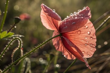 Unveiling Nature's Secrets: A Macro Exploration of Dew-Kissed Petals
