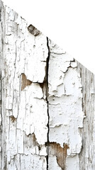 Obraz premium peeling paint on a wall, PNG file, transparent background