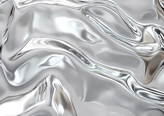 Shiny silver foil texture background, glass effect