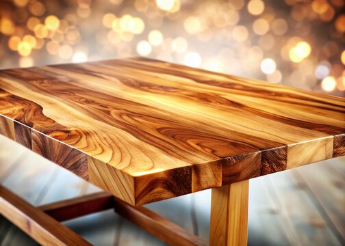 Exquisite Karagach Wood Slab Table: Exclusive Solid Wood Furniture for Home