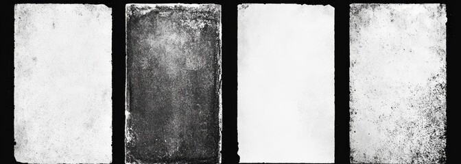 Aged Blank Book Pages, Vintage Texture