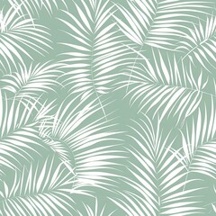 Fototapeta premium minimalistic leaf pattern in soft pastel tones adds a peaceful, nature inspired atmosphere, making it perfect for backgrounds in wellness or eco friendly designs.