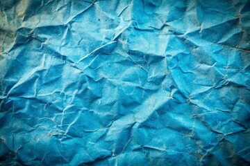 Grunge Retro Vintage Blue Paper Texture Background - Monochrome High-Resolution Stock Photo