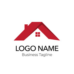 Logo Property Building Real Estate Company Design Template