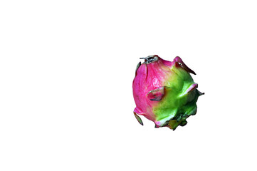 shape and texture of unpeeled dragon fruit