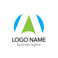 Logo Property Building Real Estate Company Design Template