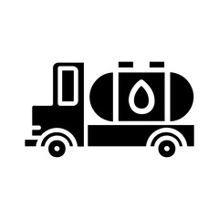 oil truck icon	