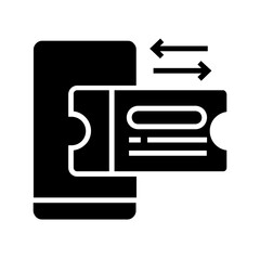 ticketing icon design	
