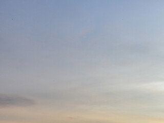 The sky in the afternoon with a beautiful texture. Clouds in the sky during the afternoon.