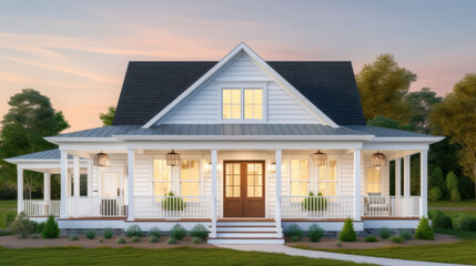 A cozy living room featuring a deep red velvet sofa with white cushions
