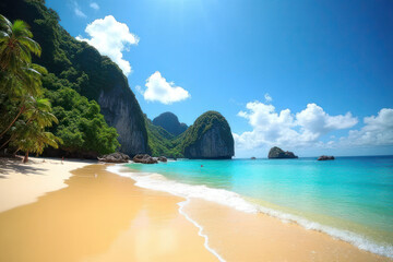 Obraz premium tropical beach in thailand