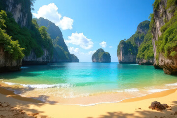 Obraz premium tropical beach in thailand