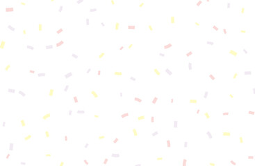 カラフルな紙吹雪の背景素材