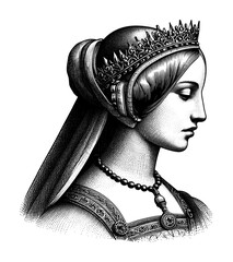 queen, princess - handdrawing style (artwork 2)