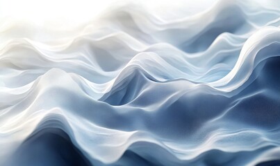 Obraz premium Abstract textured waves in dynamic polygonal layouts, vector illustration, Generative AI