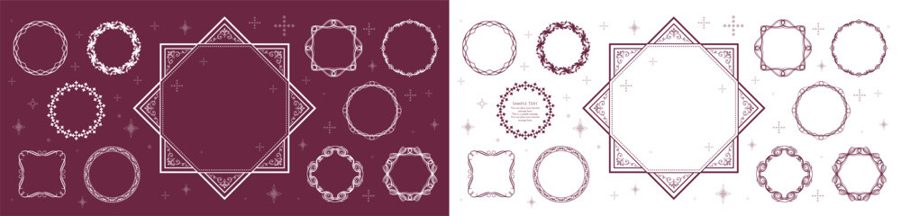 フレームデザインセット