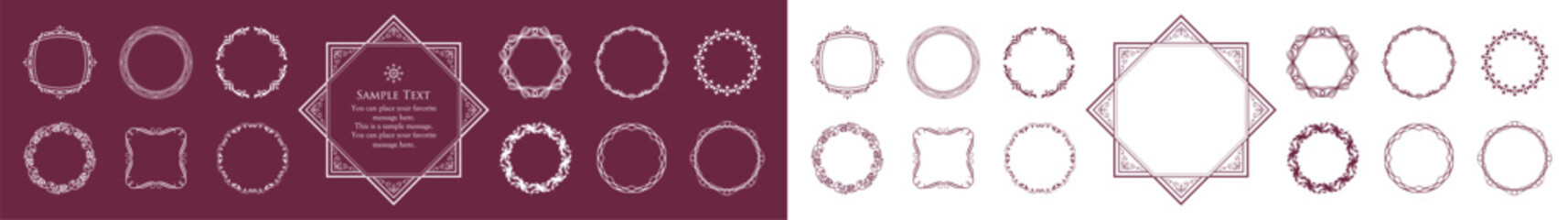 フレームデザインセット