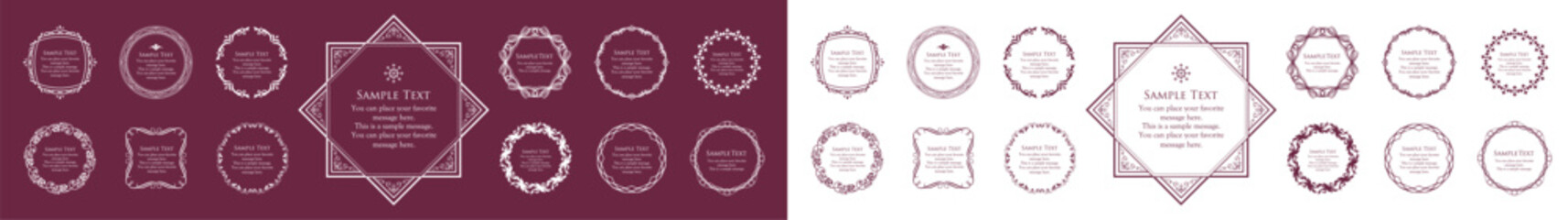 フレームデザインセット