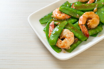 Stir-Fried Green Peas with Shrimp
