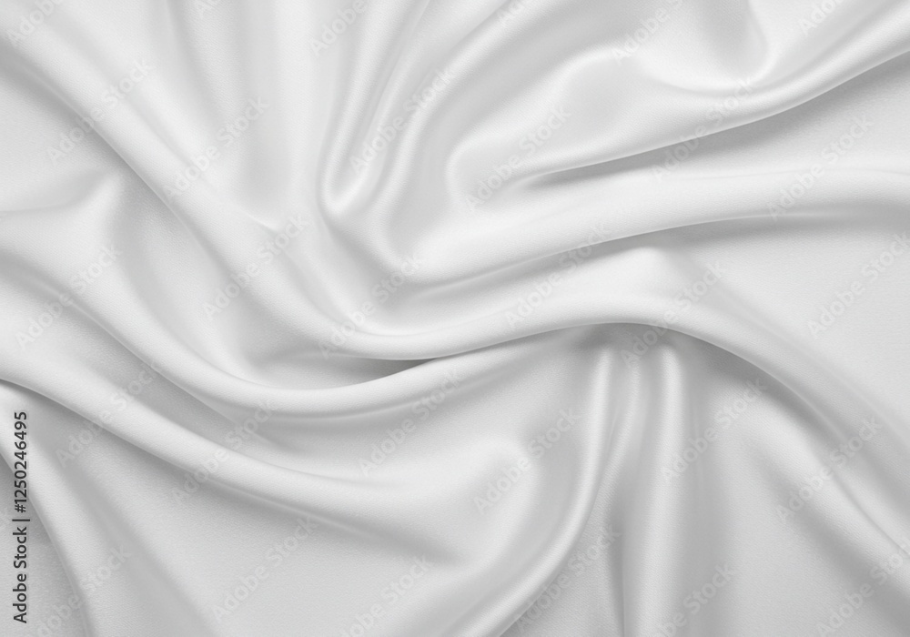 Aufkleber the pristine white color and smooth satin texture of this draped fabric are highlighted by soft ligh