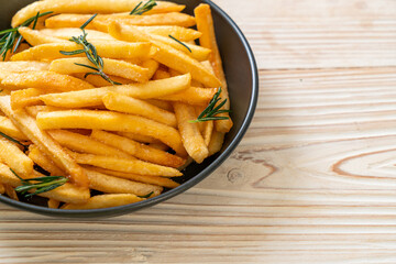 French fries with sour cream and ketchup