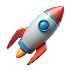 3d rocket icon © Designer Alamgir