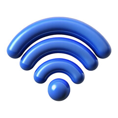 3d wifi icon