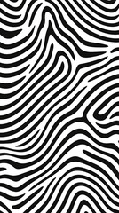 Abstract Zebra Pattern Graphic Design - Phone Wallpaper
