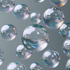 abstract background with bubbles