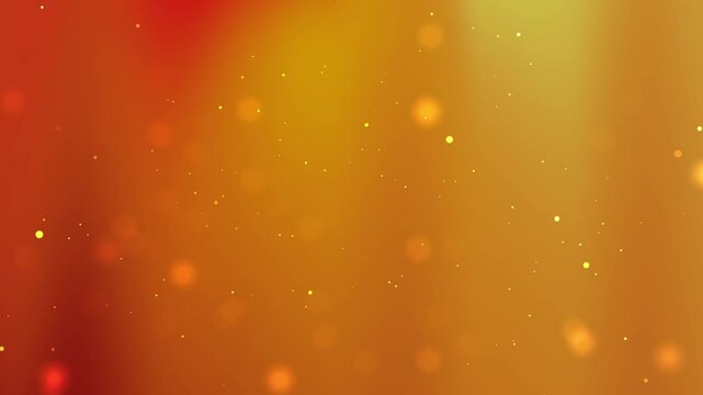 particle abstract background red gold
